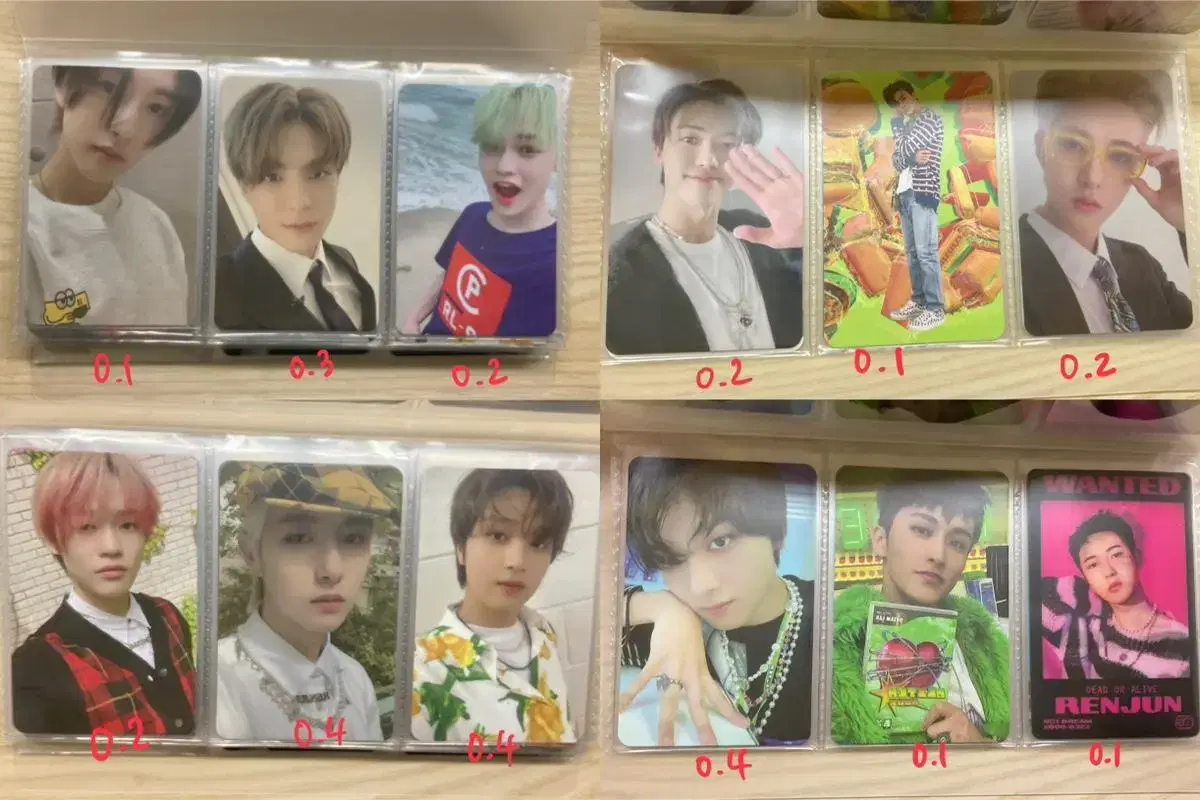 NCT Dream mark haechan chenle photocard WTS