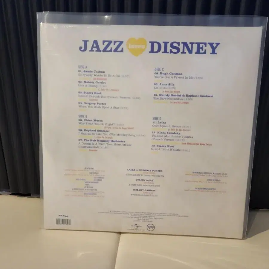 Jazz Disney LP 미개봉