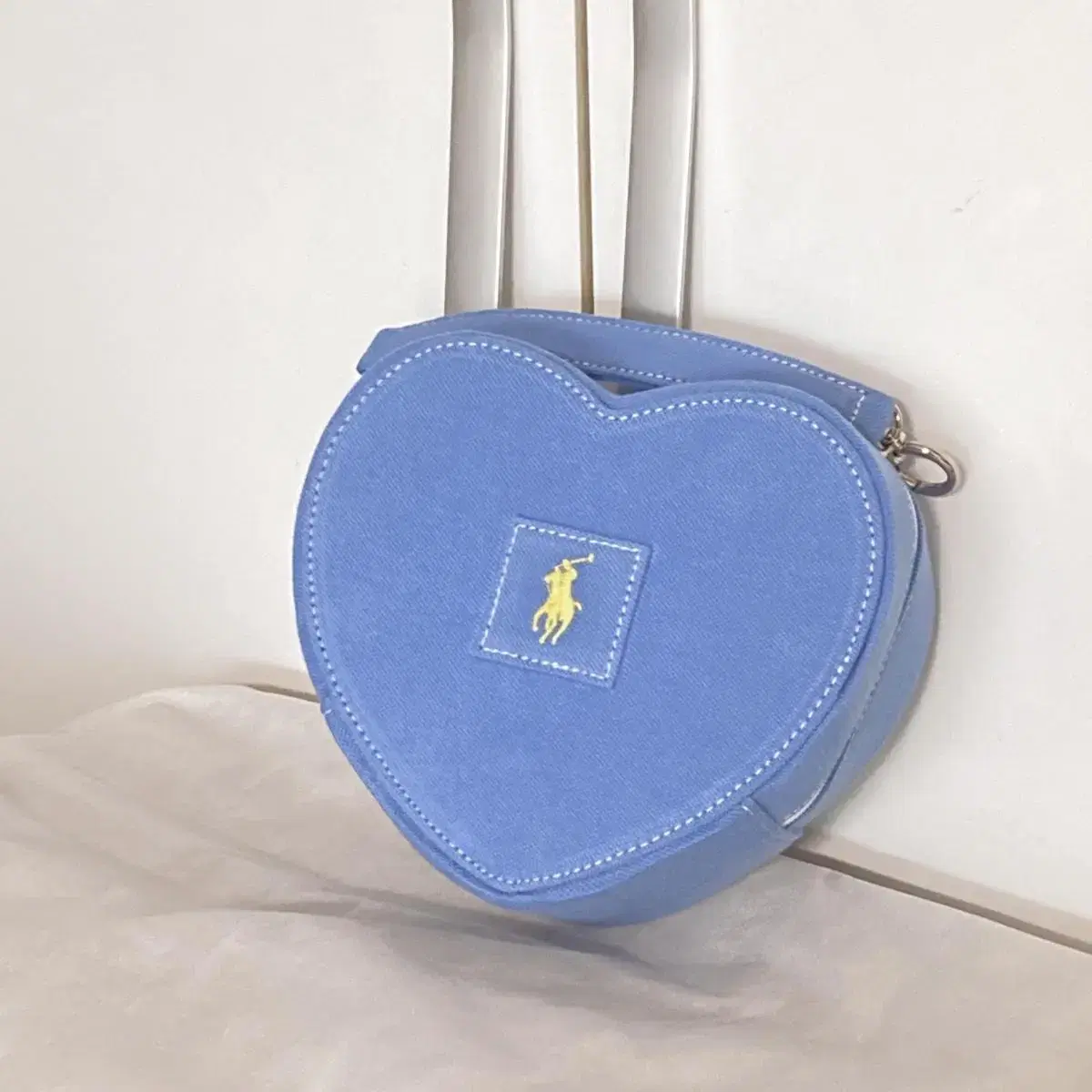 Polo Heart Bag haneul sora Sky Blue Kelly in Seoul Cody Kings U.I.V. Bohemian