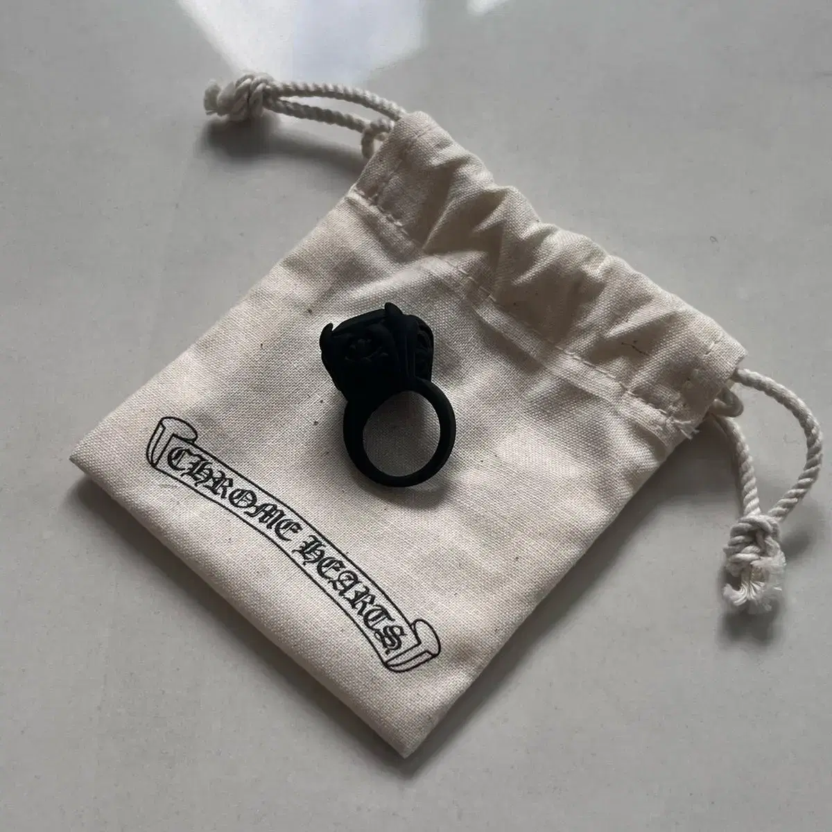 CHROME HEARTS Silicone Ring 크롬하츠 실리콘 링