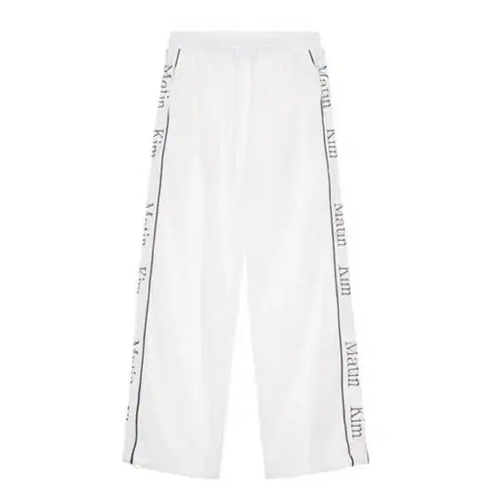 MATIN SPELL TRACK PANTS IN WHITE  마뗑킴 s