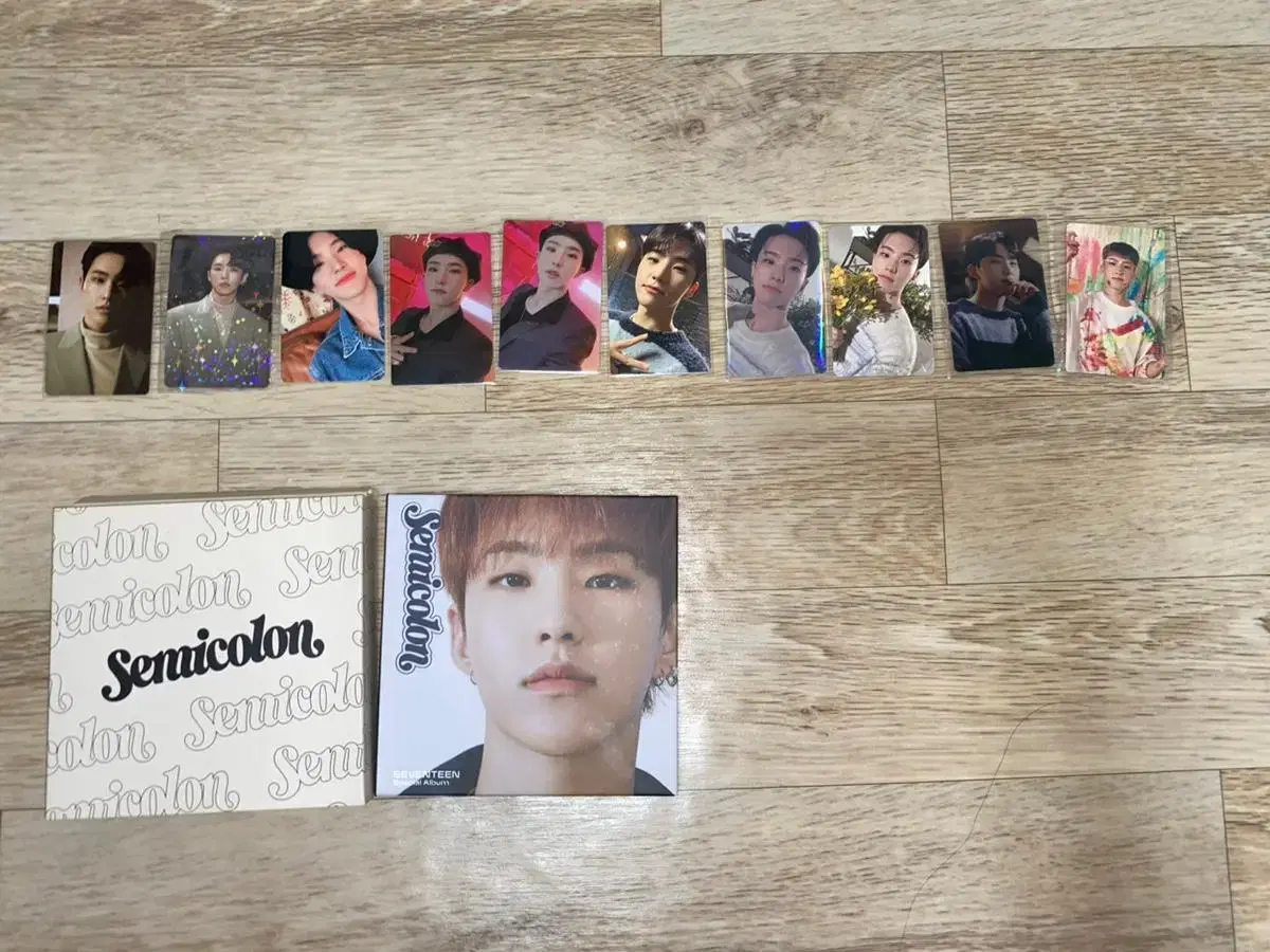 Seventeen hoshi photocards + home run album bulk sells