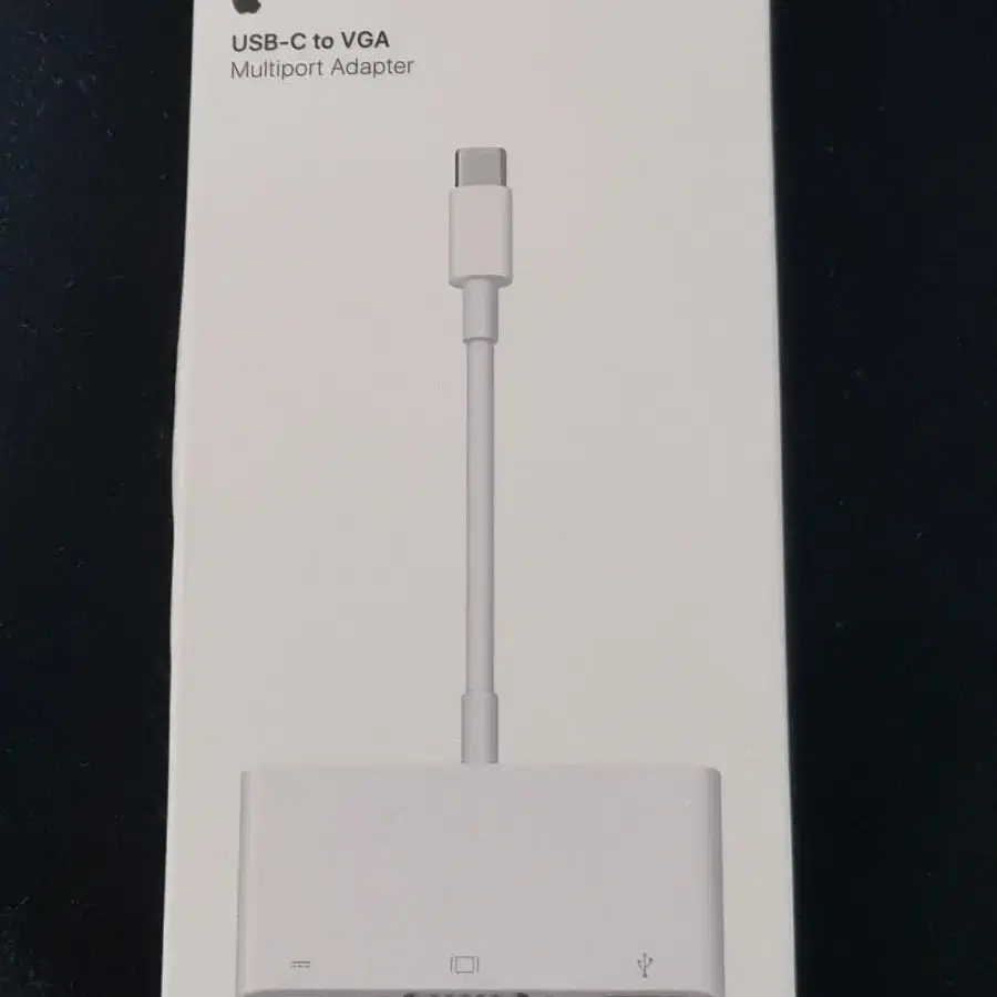 [세제품] 애플 정품 USB-C VGA 멀티포트 어댑터