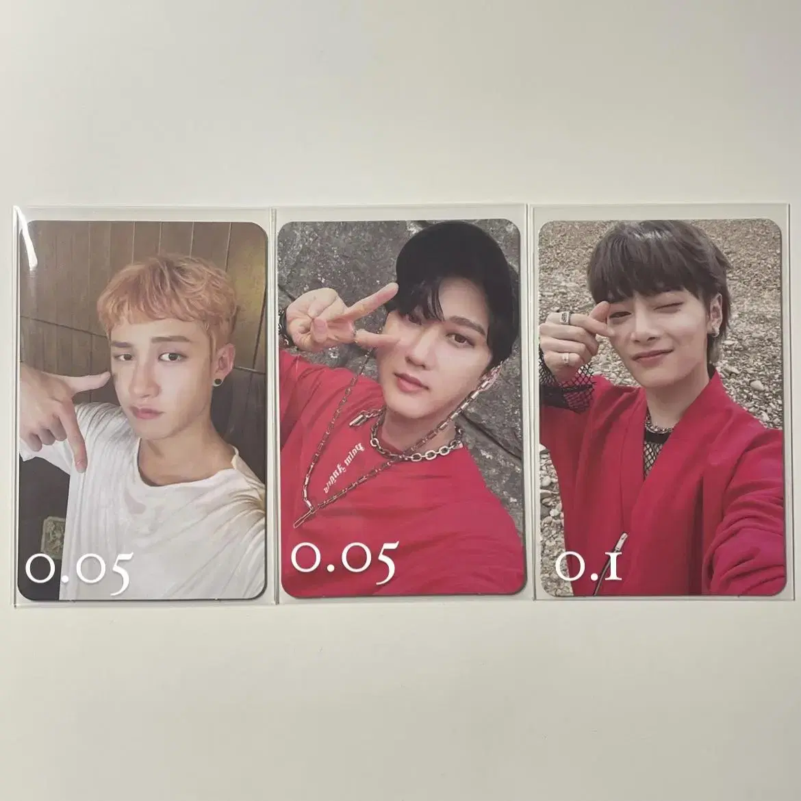 Straykids skz Noizy bang chan changbin i.n Photocard Double-sided Poka