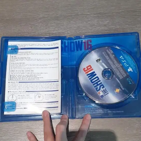 ps4 플스4 THESHOW16 더쇼16 게임 CD 팝니다