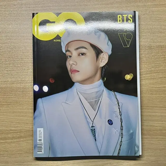 방탄 GQ 잡지 태형 뷔 표지