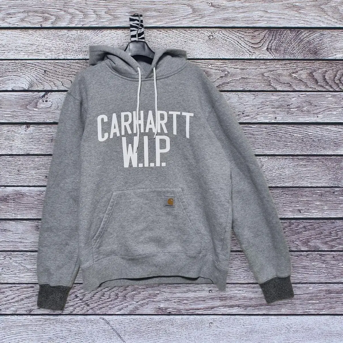 M) Carhartt WIP 칼하트 소매 배색 후드티