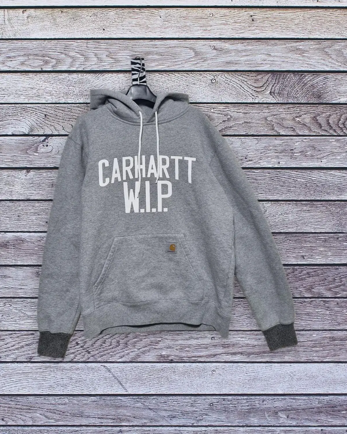 M) Carhartt WIP 칼하트 소매 배색 후드티