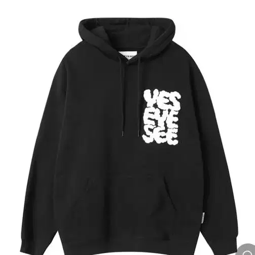 예스아이씨 후드티 C-LOGO HOODIE Black m