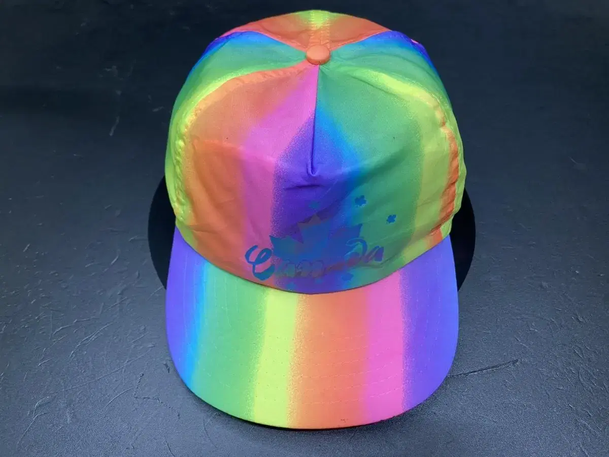 Rainbow Nylon vintage cap