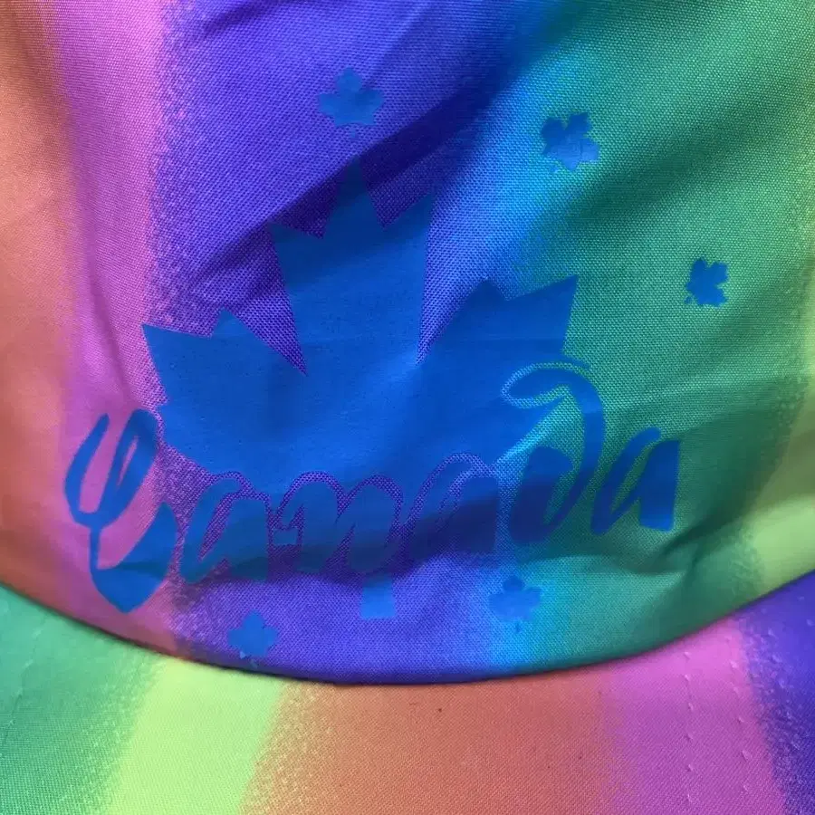 Rainbow Nylon vintage cap