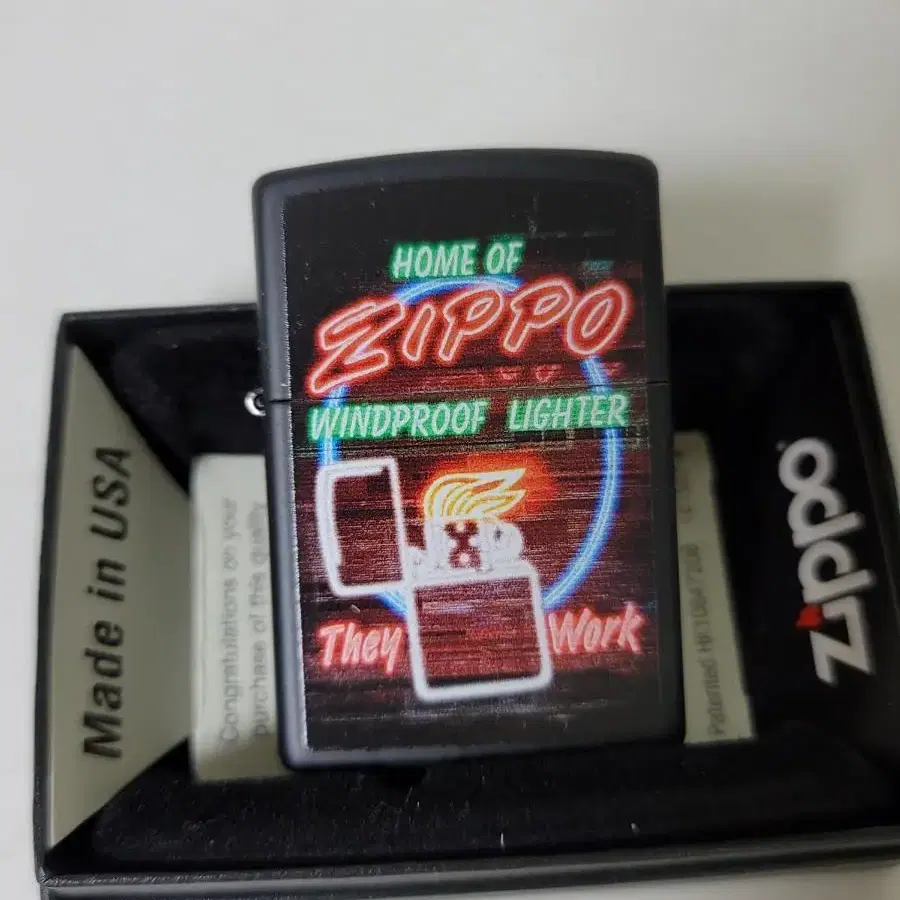 48455 ZIPPO DESIGN 정품 미개봉 새 지포라이터