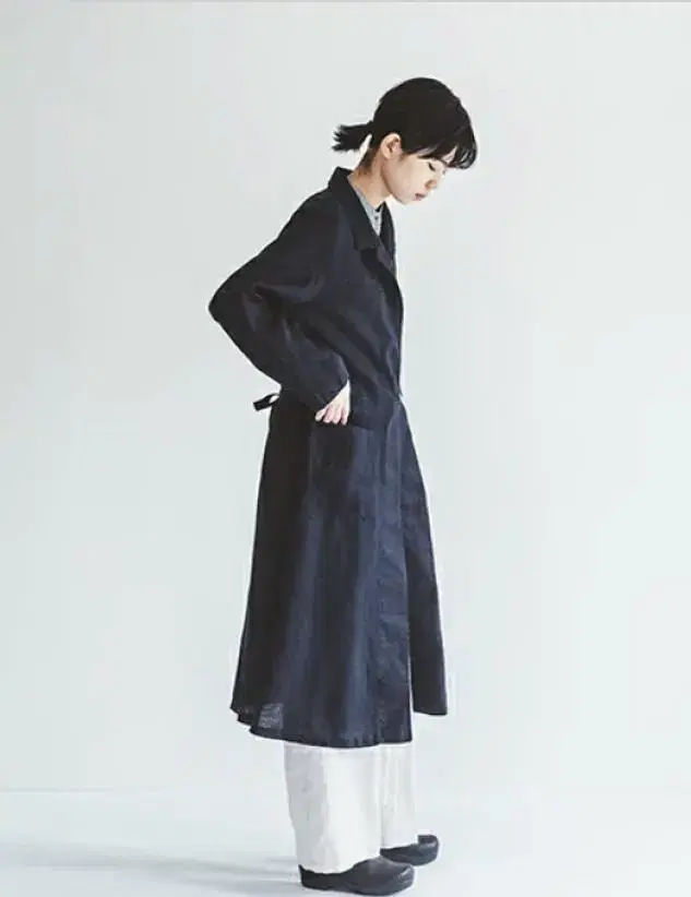 포그린넨워크 Fog linen work 로브 코트 네스트로브