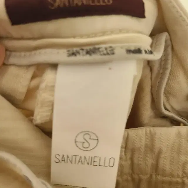 2022년 맨온더분 santaniello 원턱 썸머 팬츠