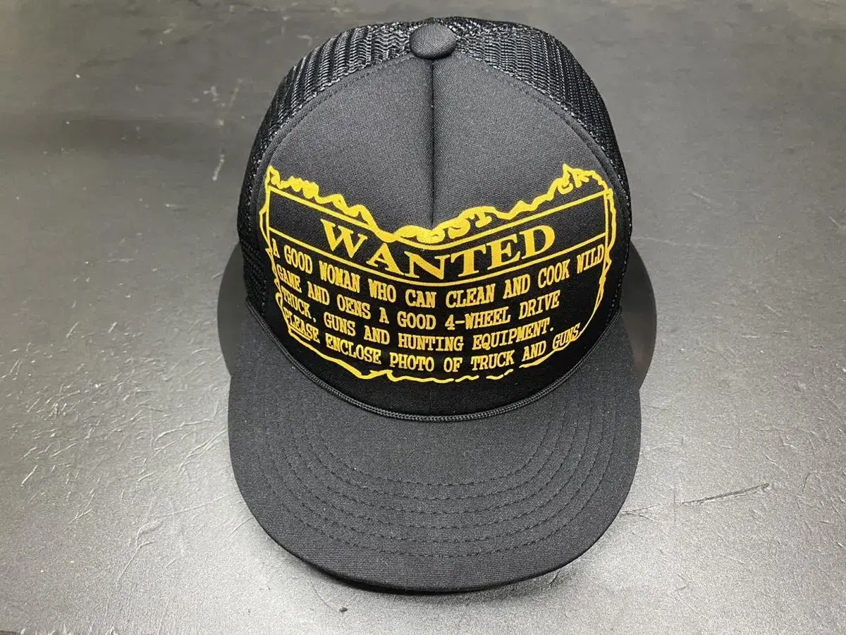 WANTED vintage trucker cap