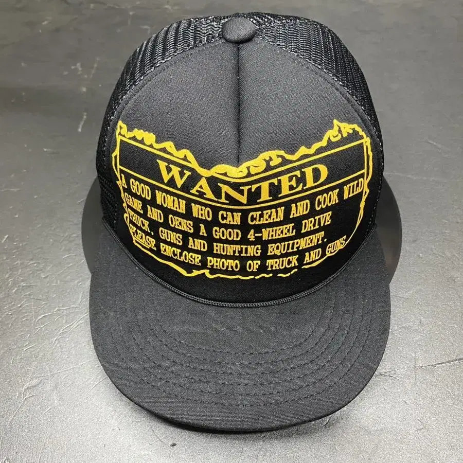 WANTED vintage trucker cap