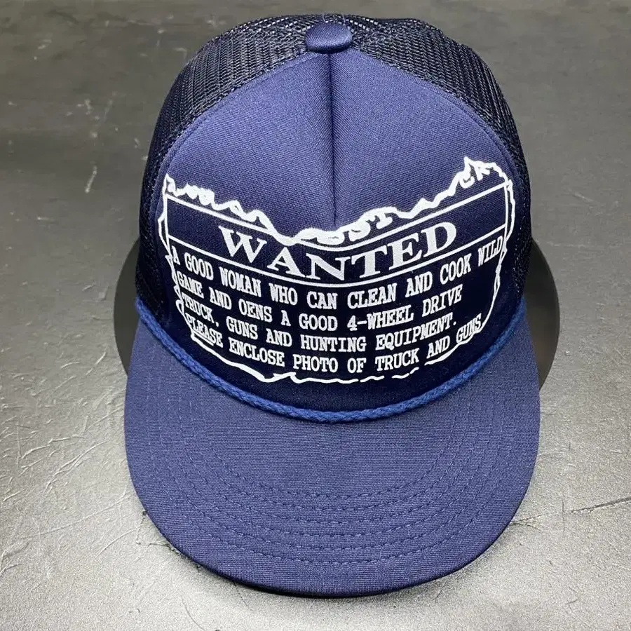 WANTED vintage trucker cap