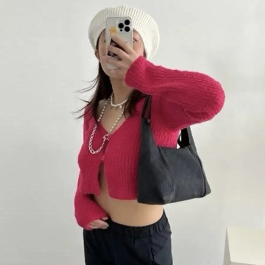 ZARA 자라 크롭 KNIT 셔닐 카디건