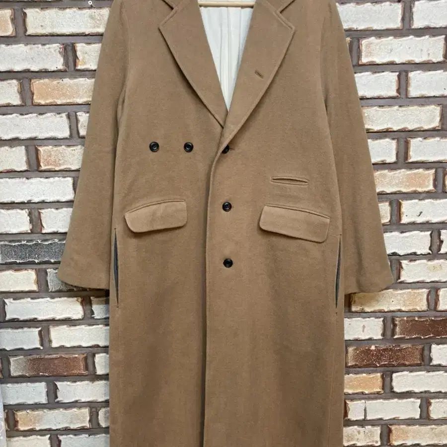 Sunsea 선시 - 18AW RAKUDA COAT 카멜 코트