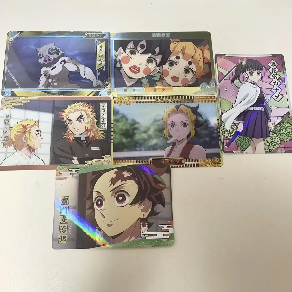 Ear knife kard bulk Rengoku Kanao Tanjiro Long Sticker