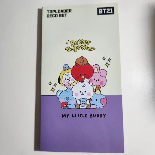 방탄 BT21 탑로더 데코세트