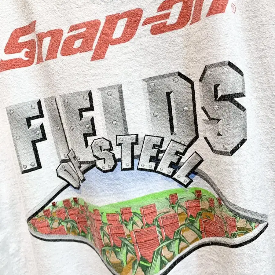 스냅온 snap on 미국 빈티지 티셔츠 XL 길단