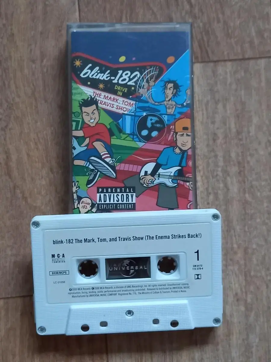 blink 182 카세트테이프