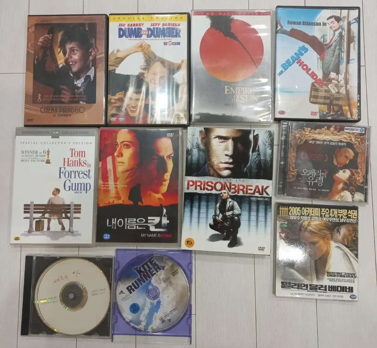 Classic movie DVDs