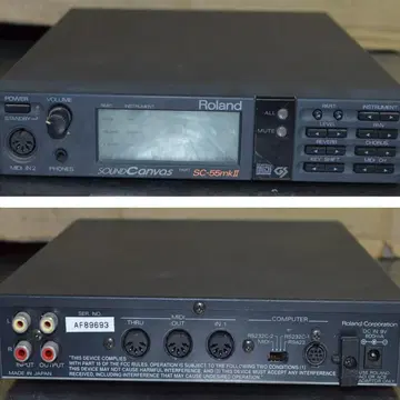 roland sc-55mkⅡ Roland Sound Canvas SC-55