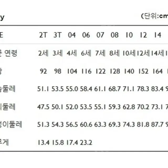 타미힐피거 12 남아티셔츠 초등티셔츠 키즈티셔츠