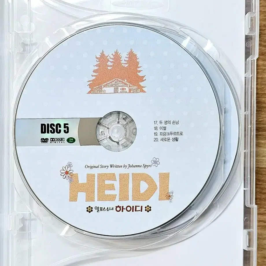 (무배) 알프스 소녀 하이디 DVD 박스세트 고전 애니 미야자키 하야오