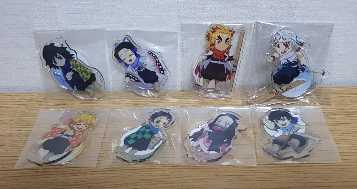 Demon Slayer Jumpfesta 2022 Snowball Fight Acrylic Stand Set