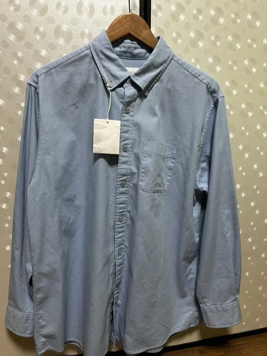 [1] HOMLY Oxford Shirt Sky Blue