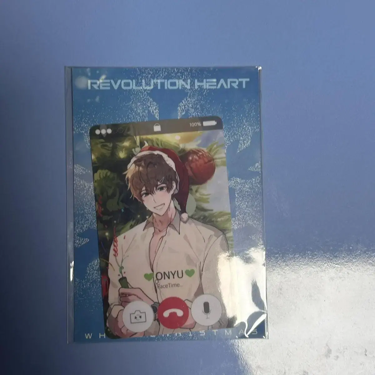 Revolutionary Heart Onda new white snow came down sealed photocard