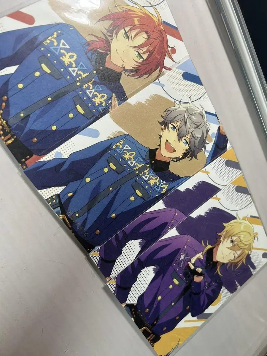 Angsta's 6th Anniversary postcard sell Lew Sena Kaoru