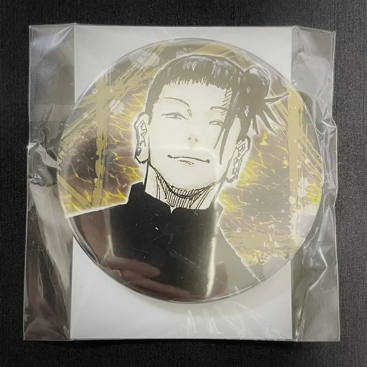 Zuu Spinning Jump Shop Limited Collection Can Badge 1st Edition / Ghetto Suguru (Unsealed)