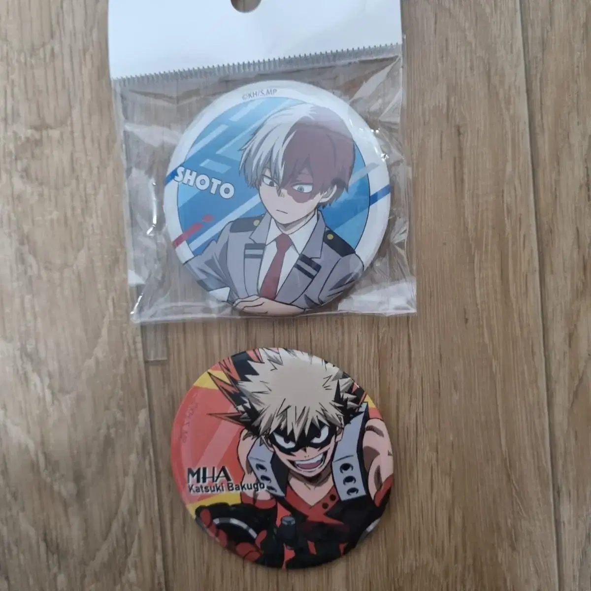 Bakugo Todoroki Badge