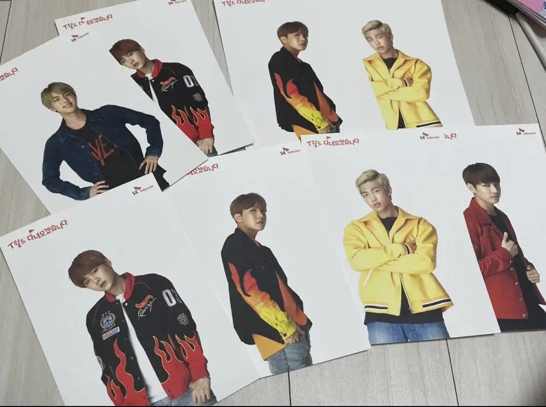 BTS T World postcard