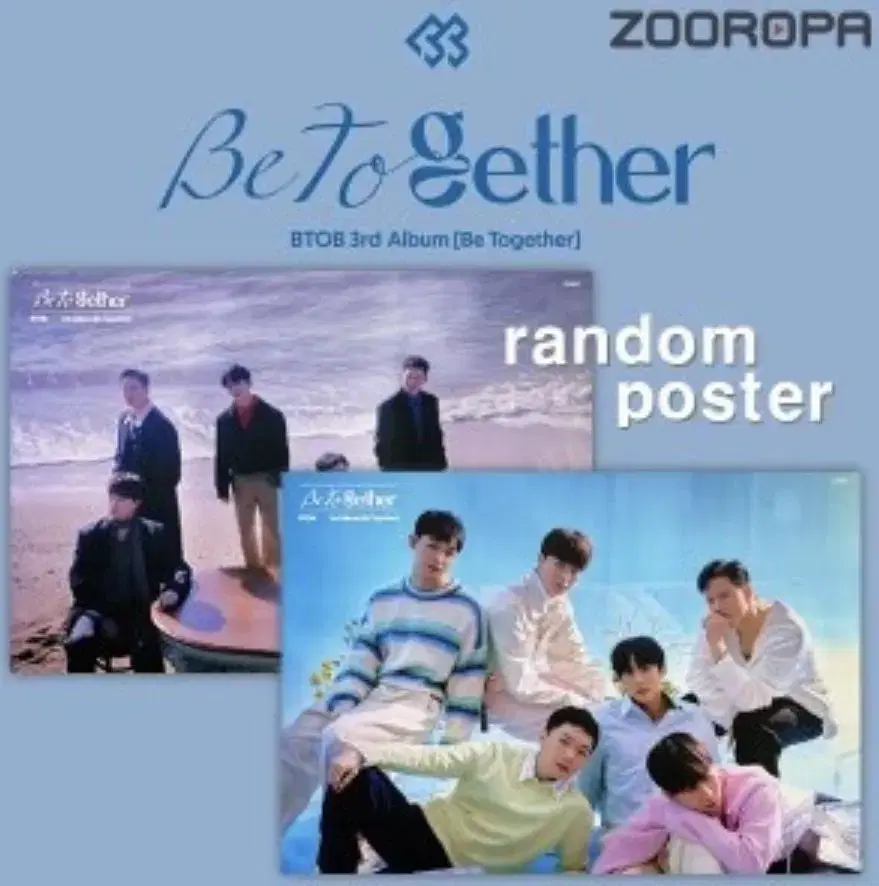 BTOB be together album poster