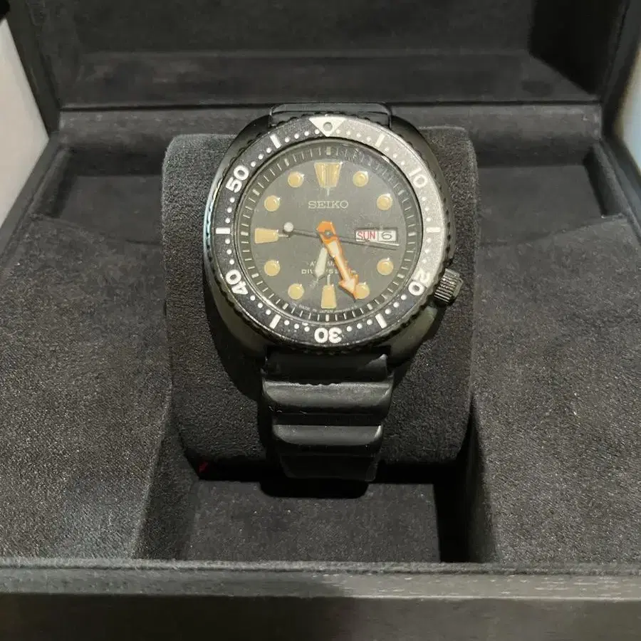 [seiko] 세이코 터틀 SRPC49K1 블랙 시리즈