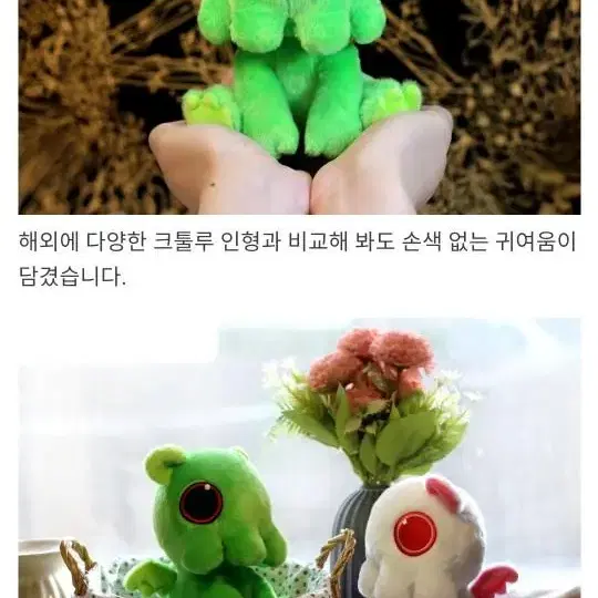 텀블벅 펀딩 베이비 크툴루 알비노 인형 판매