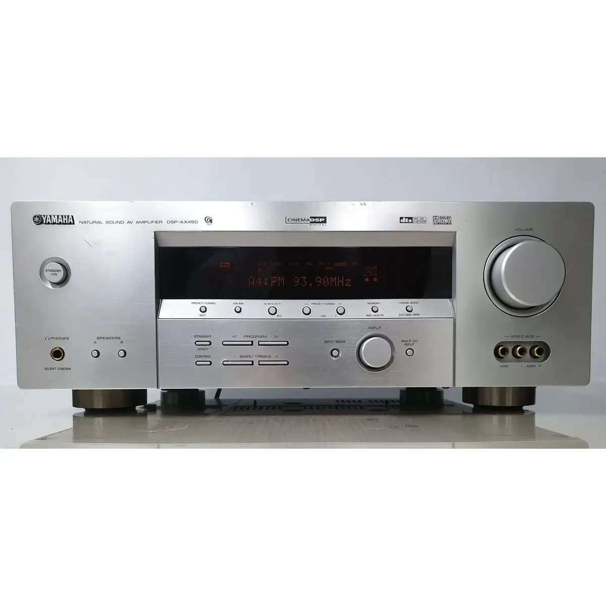 야마하 AV Receiver 앰프 DSP-AX450 리모컨포함(2004)