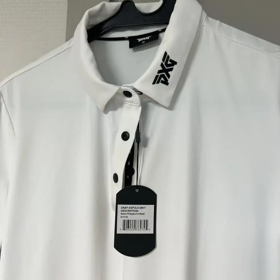 PXG WOMENS POLO WHITE