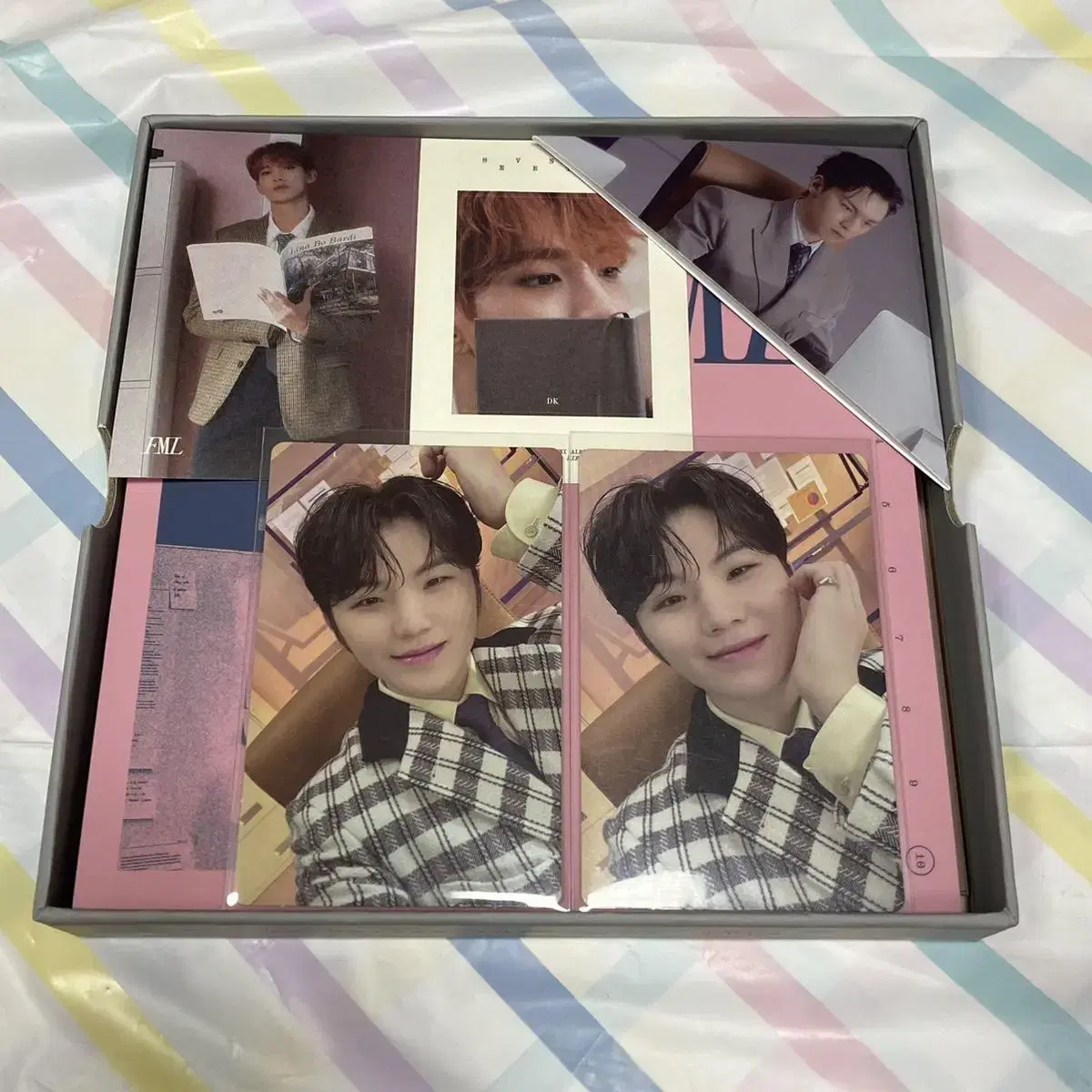 Seventeen woozi FML album Version 2 Pink photocard full set WTS