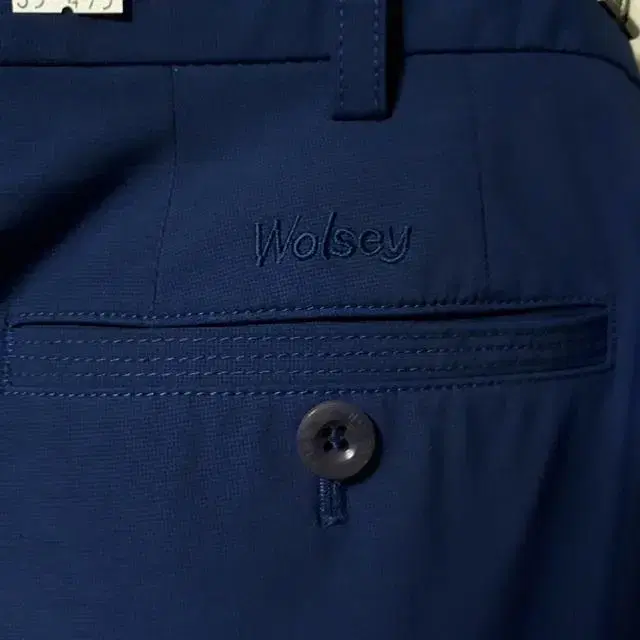 35/WOLSEY 골프 봄여름 원턱팬츠/35-495