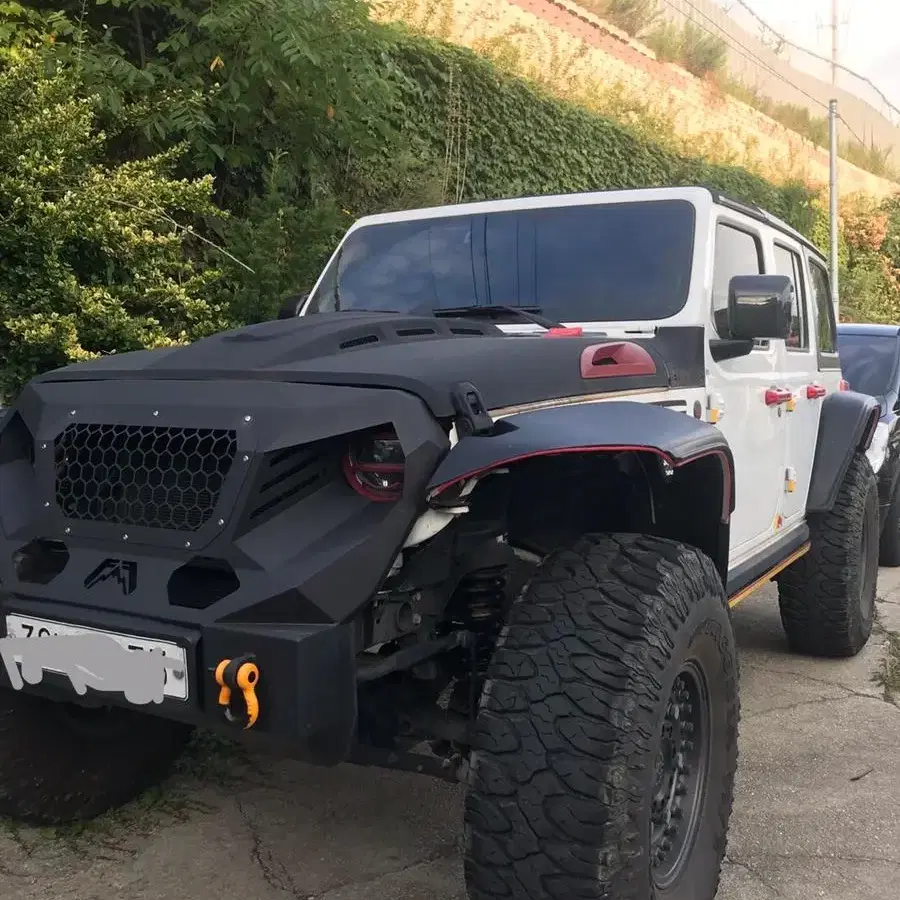 jeep 루비콘 랭글러JL/JT 어벤져스 후드 Avengers hood