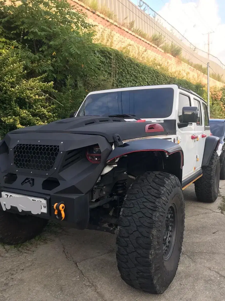 jeep 루비콘 랭글러JL/JT 어벤져스 후드 Avengers hood