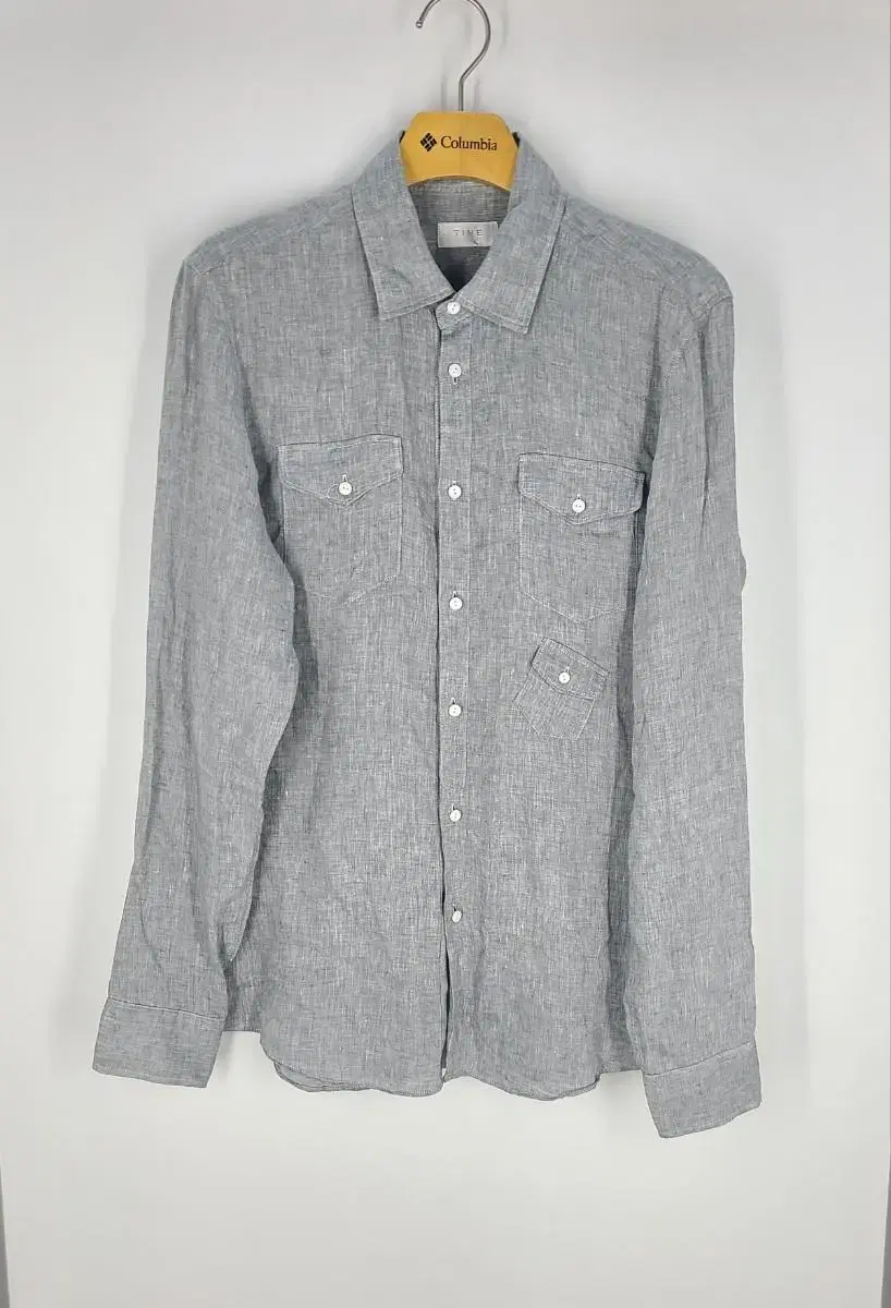 100) Time Linen Shirt