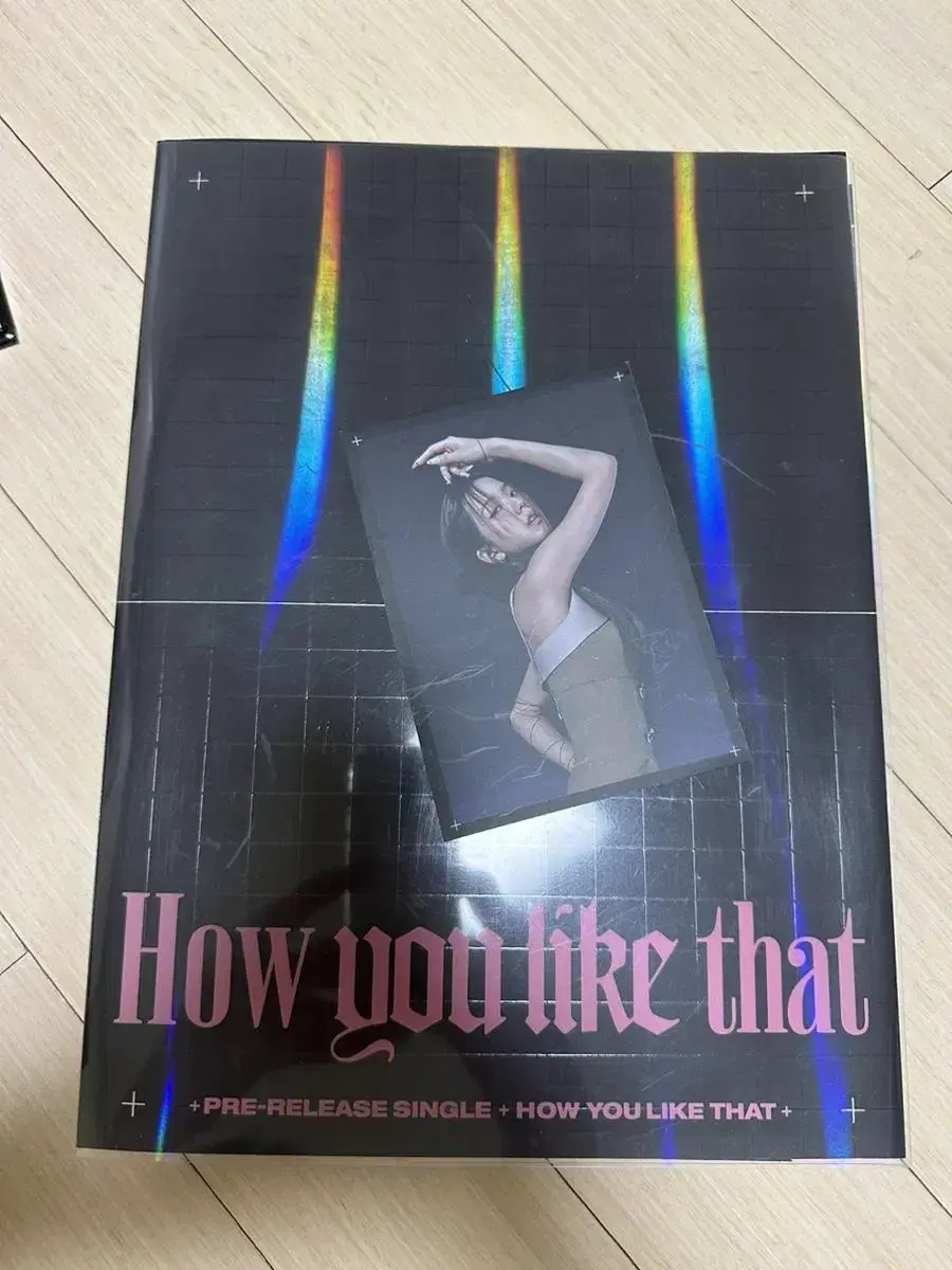 Black Pink How You Like That album (Includes poster, postcard, and CD)