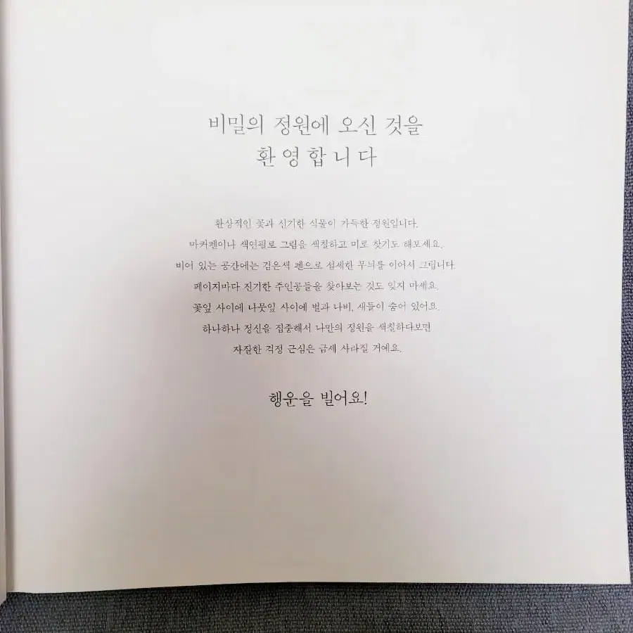 컬러링북: 비밀의 정원